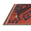 Tapis de zone orange/noir contemporaine-1994807910