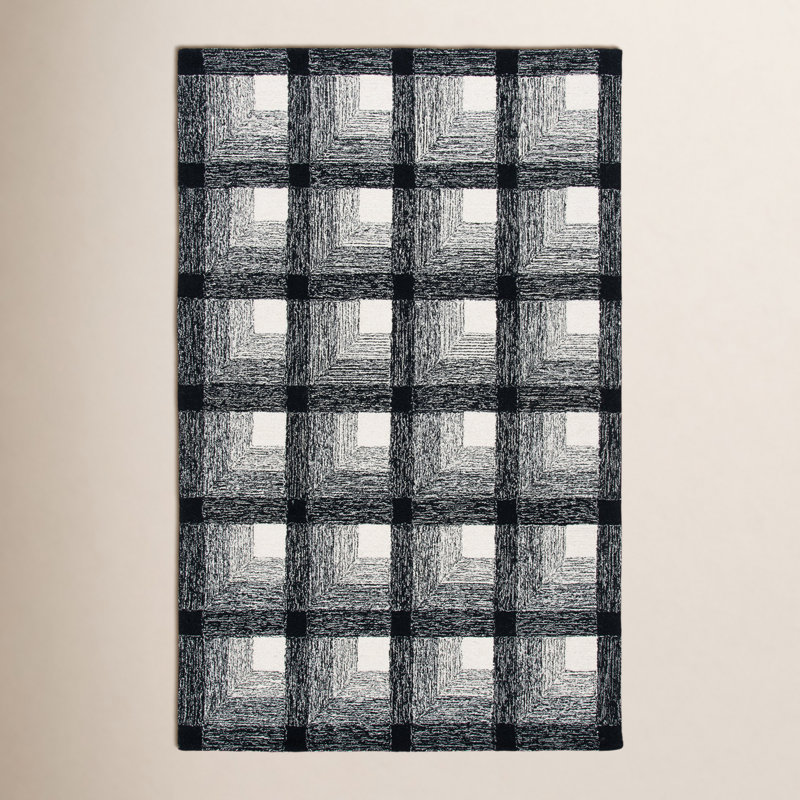 Tapis en laine Robbie, Rectangulaire 3 pi x 5 pi