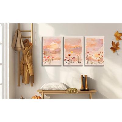 3 Piece Wrapped Canvas Print