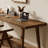 Walnut Rectangular Solid Wood Writing desk-1171691873