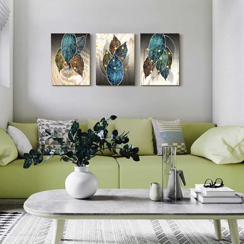 3 Piece Wrapped Canvas Set