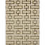 Geometric Area Rug in Cashmere-223035098