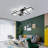 Cheyrl 4 -Light 35.4" Rectangle LED Flush Mount-2078284654