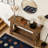 Rustic Console Table,2-Tier Entryway Table,Narrow Sofa Table