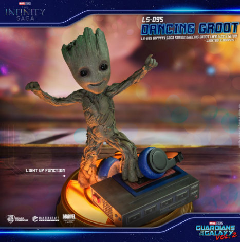 Statue grandeur nature de bébé Groot 1: 1 Daniale Infinity Saga