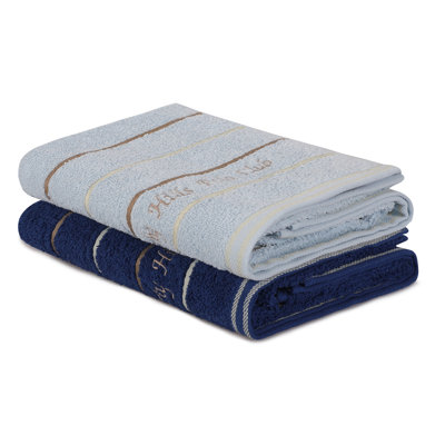 Ensemble de 2 essuie-mains 100% coton 2 pièces