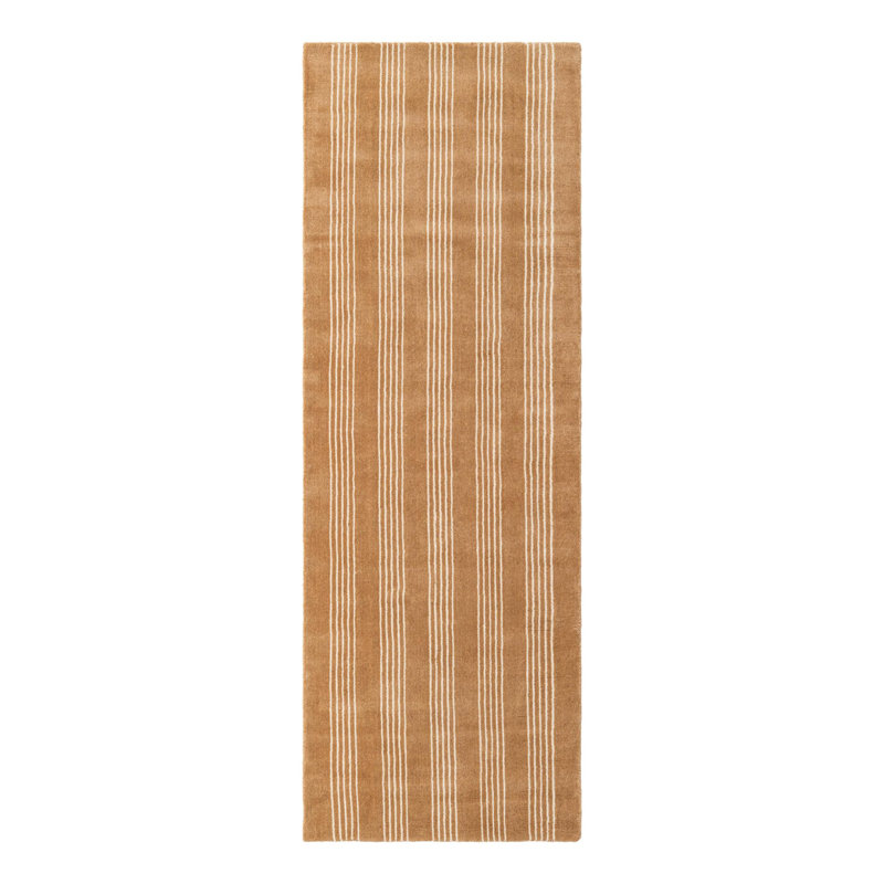 Tapis en laine naturelle Jill Zarin Winchester, Tapis de couloir 2 pi 7 po x 8 pi