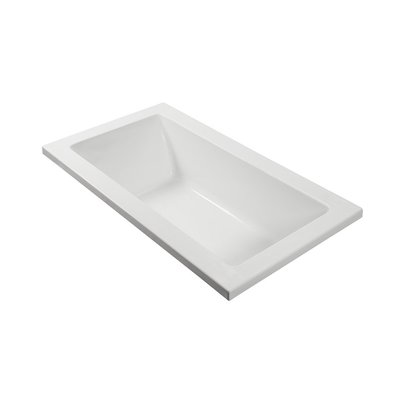 Andrea® 26 54" Air Bathtub - Matte, Drop In