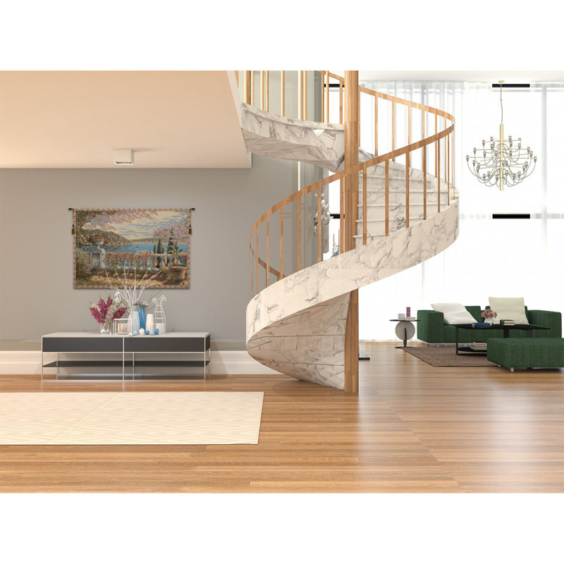 Italian Loom Woven Cotton Blend Wall Hanging
