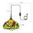 Bobby 1 - Light Matte Black Dome Pendant-1883369821