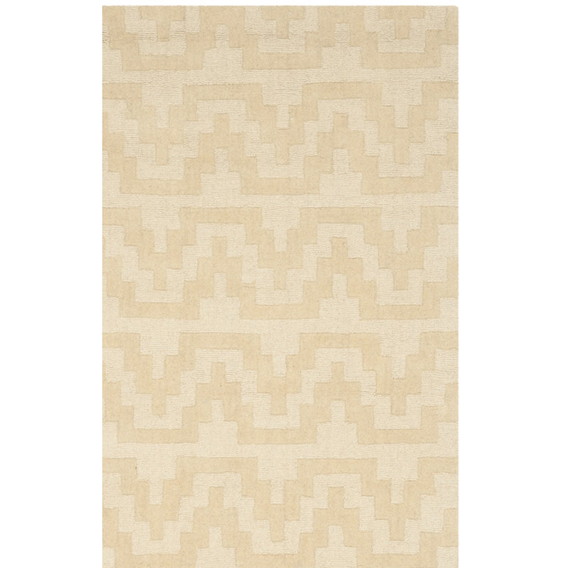 Isaac Mizrahi Hand Tufted Wool Geometric Rug, Rectangle 8' x 10'