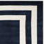 Ralph Lauren Fitzgerald Border Wool Geometric Rug-1303674345