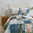 100% Cotton Floral Pattern Reversible Patchwork Quilt Set-102042629-113494282