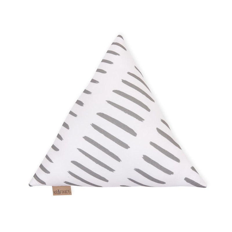 Graue Striche Striped Novelty Cushion