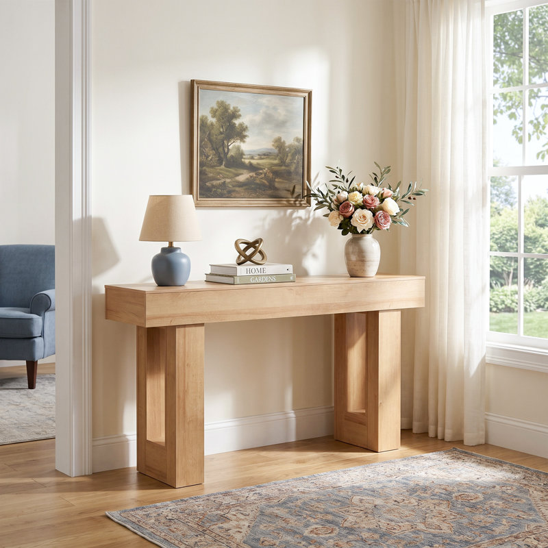 62.9" Long Console Table