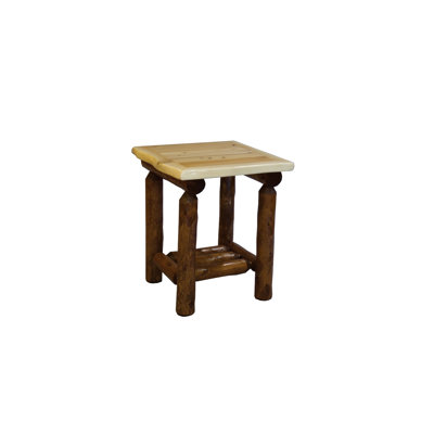 Alicea Solid Wood End Table