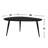 Triangular Solid Wood Coffee Table