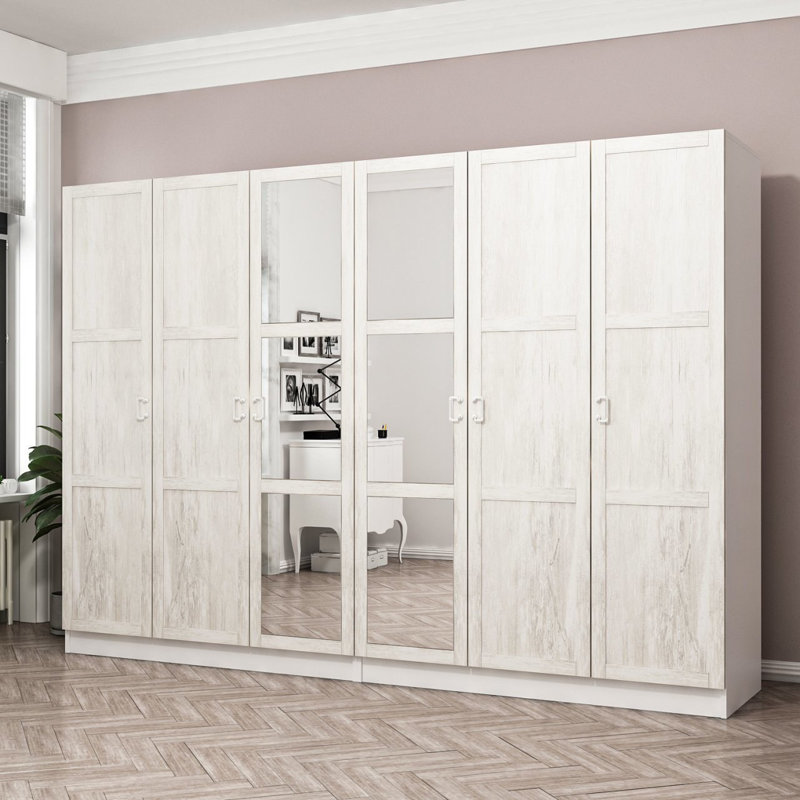 Ratib 100% MELAMINE COATED PARTICLE BOARD Wardrobe