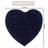 Schoenberger Heart Shape Bath Rug 25"x25"-1621082500