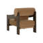Méridienne large de 31,5 po Patricio CAL117 - Brun
