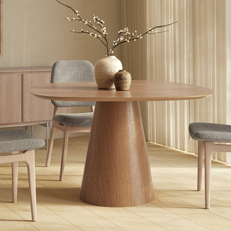 Lucy Dining Table, Honey Oak