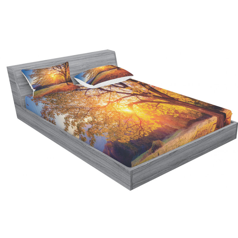 Microfiber Sheet Set, Full Sheet Set with Fitted Sheet