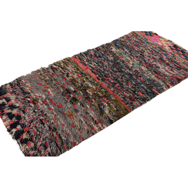 One-of-a-Kind 2’10”x6’ Hand Knotted Area Rug