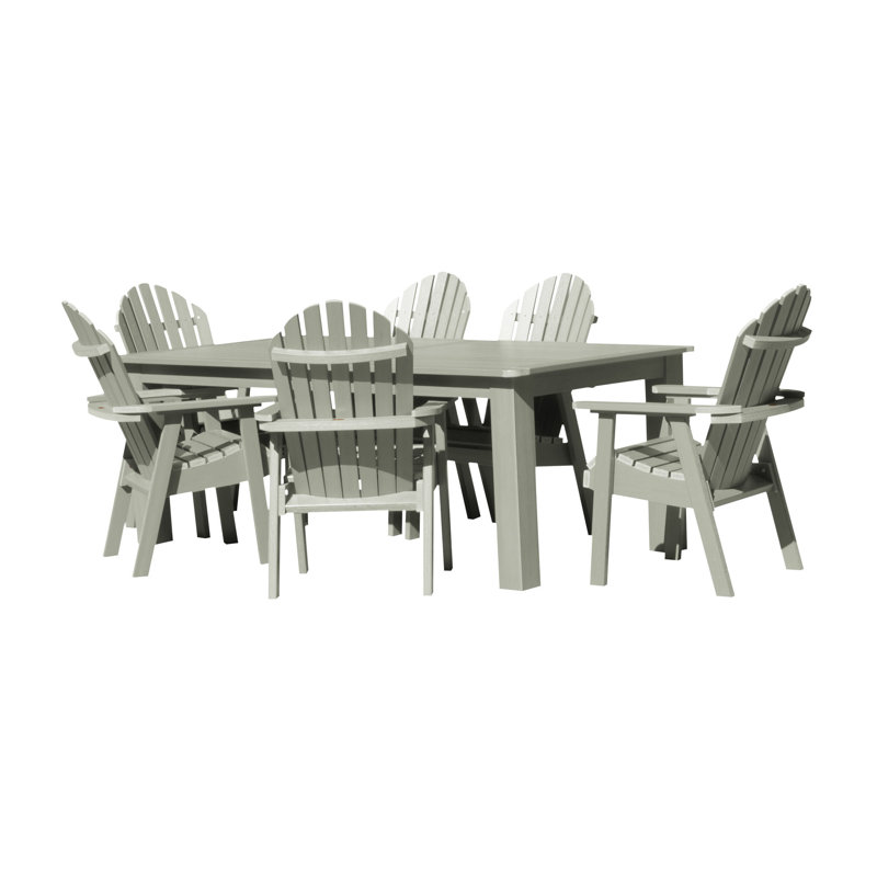 Ensemble repas pour 6 personnes Macias, Eucalyptus, 30'' H x 42'' W x 72" L