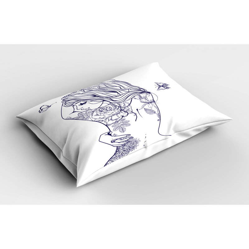 Taie décorative de tatouage, Simple