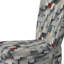 Fauteuil d'appoint rembourré gris industriel Architectural