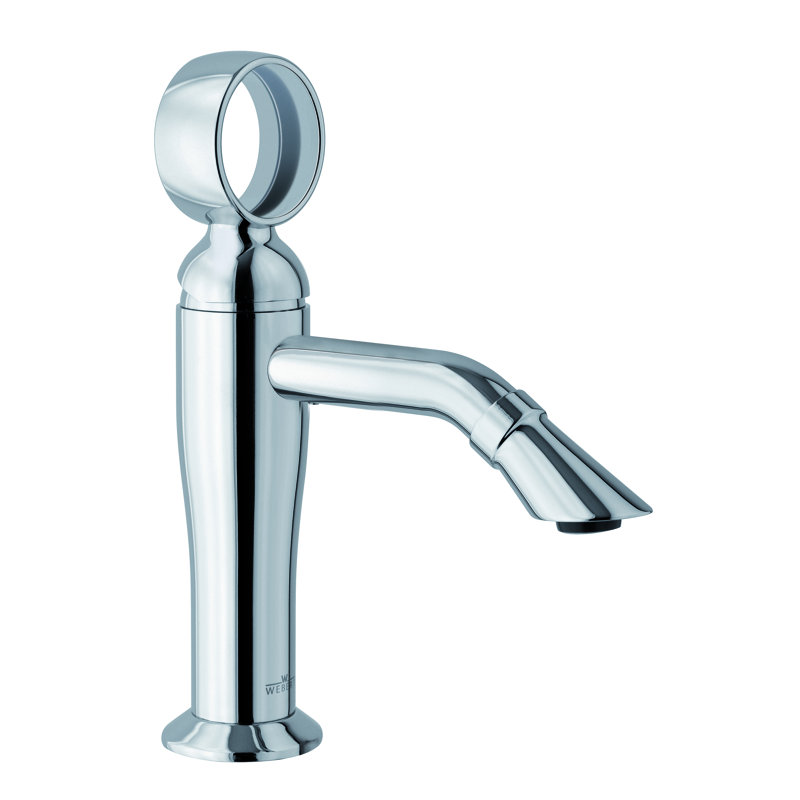 Opera Single-handle Bathroom Faucet with Drain Assembly, Polished Chrome