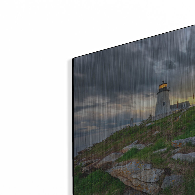  'Day's End At Pemaquid Point'' by Rick Berk, 12" x 16", 16" H x 12" W