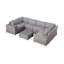 Taie décorative 100% coton Marlene Daphnee Cantina-1698108725