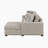 Odesser 115" W 2-Piece Chenille Sleeper Sectional-1083233647-1138026908