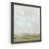 Toile avec cadre gris