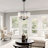 Friedhardt 5-light Crystal Chandelier With Flower Shades