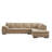 124" Wide Leather Match Sofa & Chaise-32041407-112014222