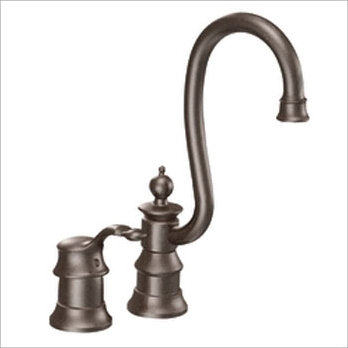Waterhill Single Handle Kitchen Faucet, Oil Rubbed Bronze