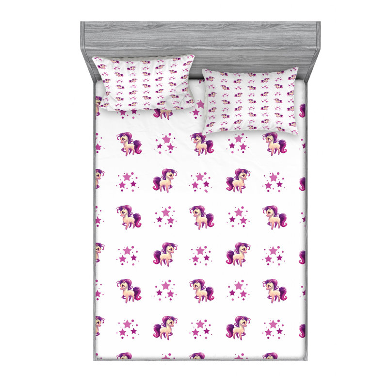 Microfiber Sheet Set, Full Sheet Set with Fitted Sheet