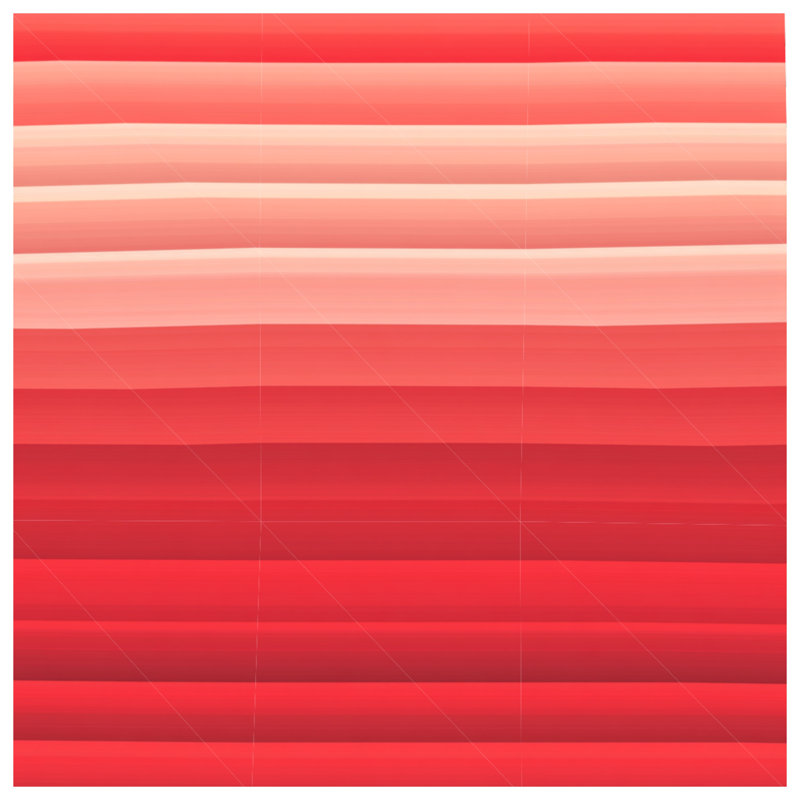 Édredon à rayures abstrait moderne, Simple extra long
