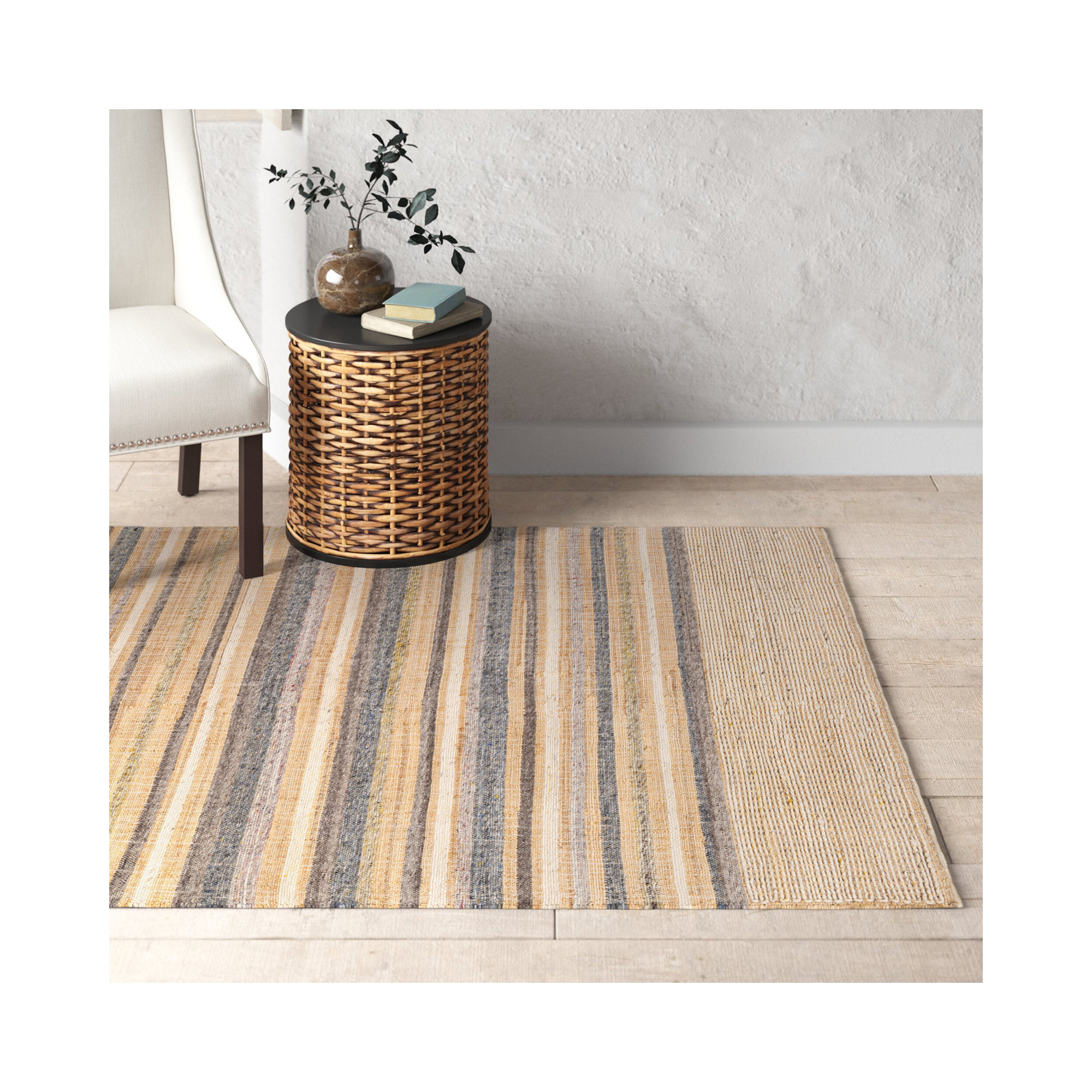Naper Handmade Rug, Rectangle 8' x 10'