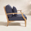 Fauteuil de patio en teck Clairmont-646624401