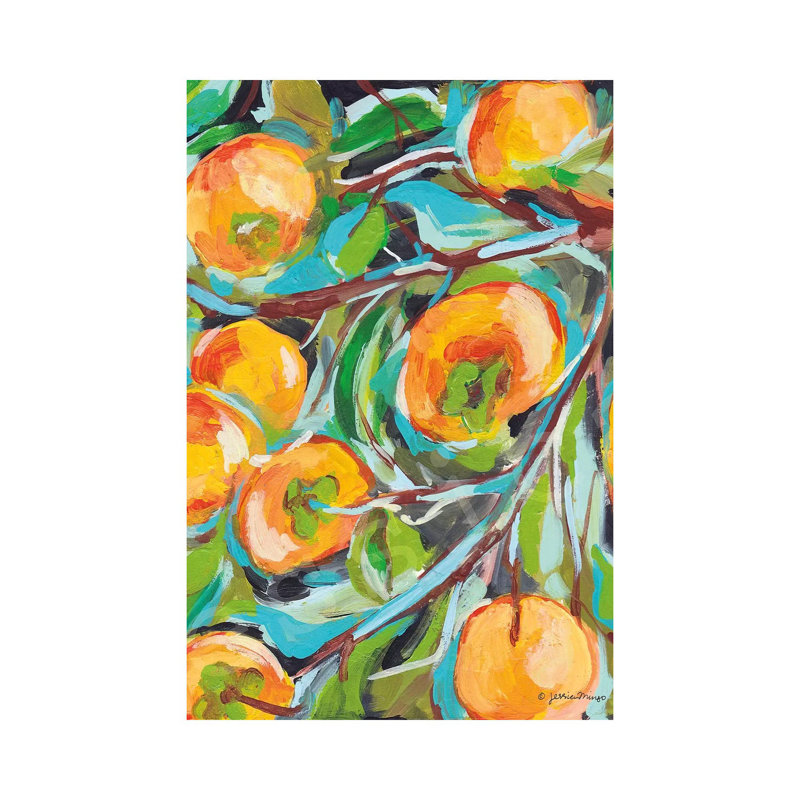 " Persimmon " by Jessica Mingo Painting Print, 26" H x 18" W x 1.5" D