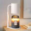 Lampe chauffe-bougie réglable en métal-1074815769
