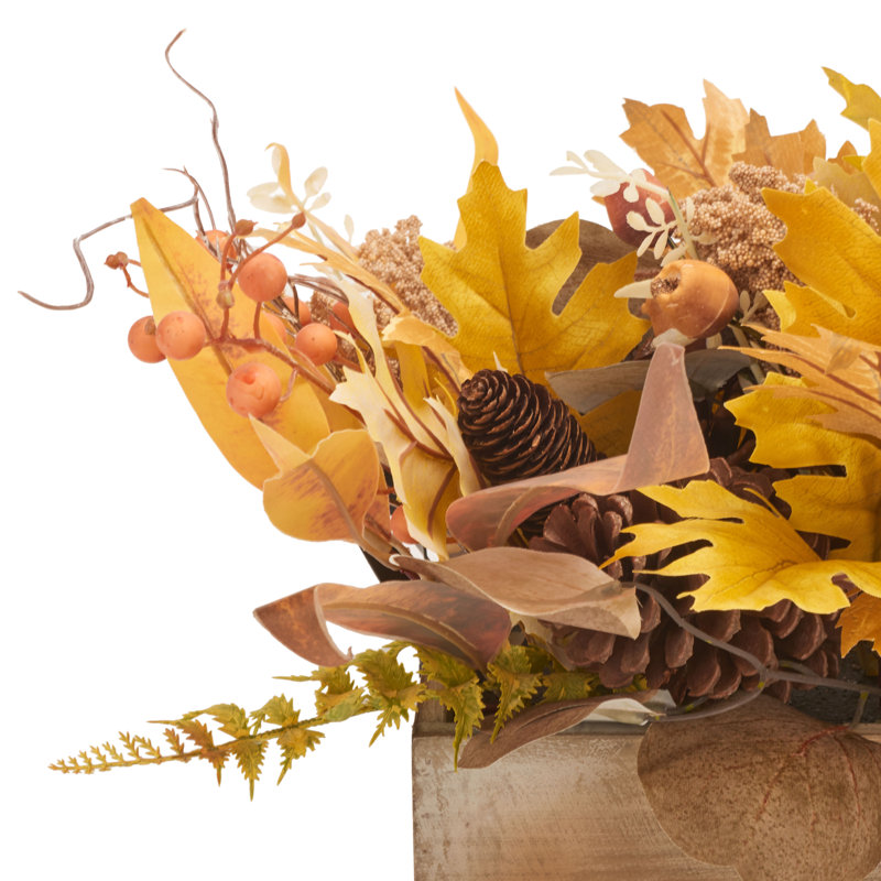 Arrangement floral de baies en pot