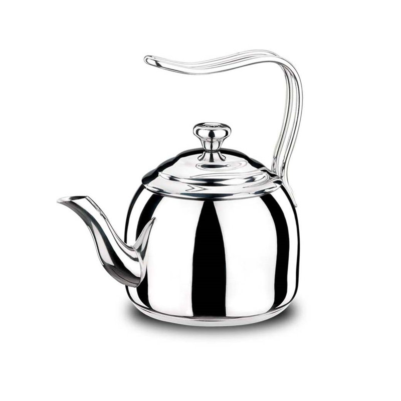 Birch Lane™ Chicago Stainless Steel Gooseneck Kettle, 2.7
