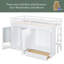 Jennalea Kids Twin Loft Bed with Drawers-65976154