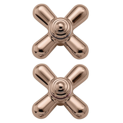 Monticello Copper Cross Handle Inserts