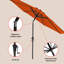 Parasol de marché 9 pi Loyce-845862040