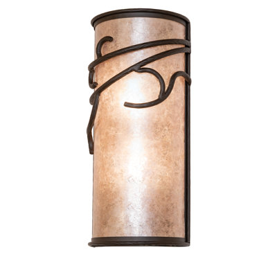 Steel Flush Mounted Sconce